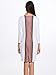 Choies Women's White Contrast Folk Print 3/4 Sleeve African Midi Bodycon Dress