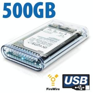 500GB OWC Mercury On-The-Go Portable FW800&400/USB2 5400RPM Storage Solution