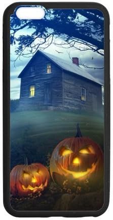 Halloween, Custom iphone 6 plus (5.5 inch) Case Cover TPU Rubber for iphone 6 plus
