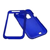 GTMax Blue Rubberized Hard Cover Case for Verizon Samsung Fascinate SCH-i50 ....