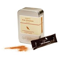 Tsp Spices Ground Organic True Cinnamon From Ceylon, 12 One-teaspoon Packets, 1-Ounce Tins (Pack of 3)