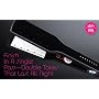 T3 Bespoke Wide Duality Single Pass Wet or Dry Tourmaline Ceramic Dual Voltage Flat Iron (Model:73922)