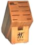 J.A. Henckels 10-Slot Hardwood Knife Storage Block