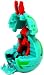 Bakugan New Vestroia Bakubronze LOOSE Single Figure Zephyroz (Green) Scraper