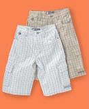 Enyce - Enyce Little Boy Graphic Plaid Shorts