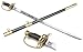 SWORD, CSA OFFICER'S W/ BLACK SCABBARD