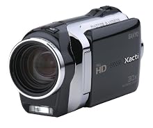 Sanyo VPC-SH1 High Definition Camcorder and 10 MP Camera (Black)