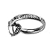 I Am My Beloved and He Is Mine CZ Open Heart Stainless Steel Ring Song of Solomon 6:3 (7)