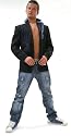 TOP Designer Blazer Jacke Sakko Schwarz/Beige (003)