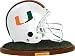 Miami Hurricanes Replica Football Helmet Figurine