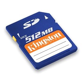 KINGSTON 512MB SD CARD