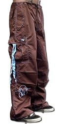 USC Ghast String Raver 22 in Dance Pants (Brown/Lt Blue)