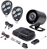 Black Widow BWX1 Full Featured Vehicle Security System with Keyless Entry