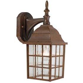 Hardware House 544114 14-Inch by 6-Inch Outdoor Lighting Fixture Artesian Bronze by Hardware House