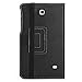 Samsung Galaxy Tab 4 7.0 Case - Poetic Samsung Galaxy Tab 4 7.0 Case [SlimBook Series] - [SlimFit] [Professional] PU Leather Slim Folio Case for Samsung Galaxy Tab 4 7.0 Black (3 Year Manufacturer Warranty From Poetic)