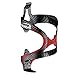 Ibera Bicycle Extra Lightweight Alloy Fusion Water Bottle Cage with Rubber Grip, 1.1-Ounce/31gm, Carbon Pattern