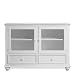 A Splash Of Color TV Console 53--Bright White