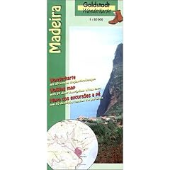Goldstadt Wanderkarten, Madeira
