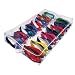 Underbed Shoe Chest - 16 Pair (Clear) (6" H x 40" W x 24" D)