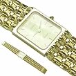 Geneve Quartz Men's Gold Watch