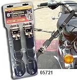 Keeper 05721 8' Motorcycle and ATV Tie Down, Pack of 2