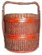 Chinese Ceremonial Basket - 3" x 3.75"