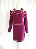 Temperley London womens libby damson dress L