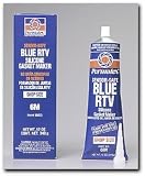 Permatex 80023 #6 Sensor Safe Blue RTV Silicone Gasket Maker, 12 oz. Boxed