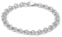 Sterling Silver Double Link Charm Bracelet, 7.5"