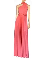 Natural   Waistline Bandeau Neck Maxi Dress 
