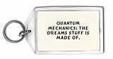 Quantum Mechanics: The dreams stuff is made of. Keychain