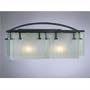 George Kovacs Bathroom P5122 066 2 Light Bath Black