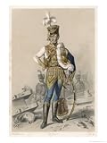 Andoche Junot Duc d'Abrantes French Marshal Art Giclee Poster Print by F. Philippoteaux, 18x24