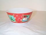 ZAK DESIGNS JOLLY SANTA 5 7/8 BOWL 6pc