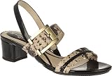 Naturalizer Women's Cambree Slingback Sandal,Black/Cream,9 M US