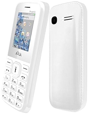 Aqua Phoenix Dual SIM Basic Mobile Phone - Black