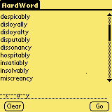AardWord Crossword Dictionary (UK Edition)