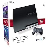 Console PS3 160 Go noire + Manette PS3 Dual Shock 3 - noirepar Sony