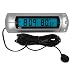 CONCEPT XT IN/OUT THERMOMETER/CLOCK--BACK-LIT