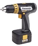2 Pack Panasonic EY6432GQKW 15.6-Volt, 1/2 Cordless Hyperformance Drill w/(2) 3.5AH NiMH Batteries