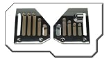 World Imports CH201 Hummer Side Air Vents 2pc Set