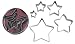 R & M Star 5 Piece Cookie Cutter Set with Gift Box