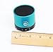 Portable Bluetooth 4.0 Mini Speaker ● Apple, Samsung, Mobile Device & Cell Phone Compatible ● High Quality Speakerphone with Sound Amplifier for Hands-Free Calling by bePowered® ● Turquoise