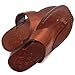 Unisex Adults/Children Genuine Leather Biblical Sandals / Flip flops (Jesus - Yashua) Jerusalem Style IV - Holy Land Market Camel Trademark