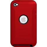 Otterbox iPod Touch 4G Defender Case - Red and Black