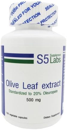 S5 Olive Leaf Extract 500 mg