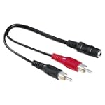 Hama Adattatore audio 2 spine Cinch -...