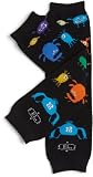 Babylegs Baby-Boys Infant Monsters Leg Warmer, Black Combo, One Size