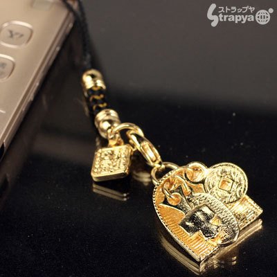Cover image : つけるだけで運が向いてくる!?開運黄金ストラップ(宝恵駕籠/開運厄除)KUN834