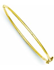 Genuine 14K Yellow Gold Hinged Bangle Bracelet 2 Grams Of Gold 100% Satisfaction Guaranteed.